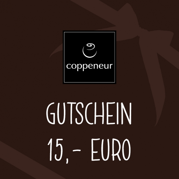 GUTSCHEIN (Wert: 15,00 €)